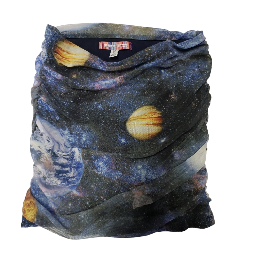 2/$15 Space Skirt / Tube Top XS Urban Outfitters